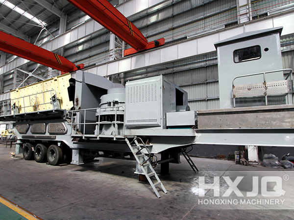 mobile crushing plant